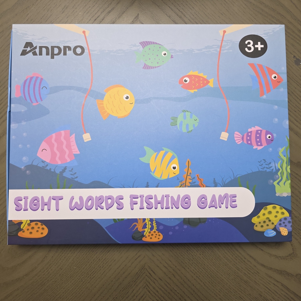 Sight Words Fishing Game - Multicolor
